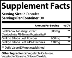 Ginkgo Biloba Ginseng